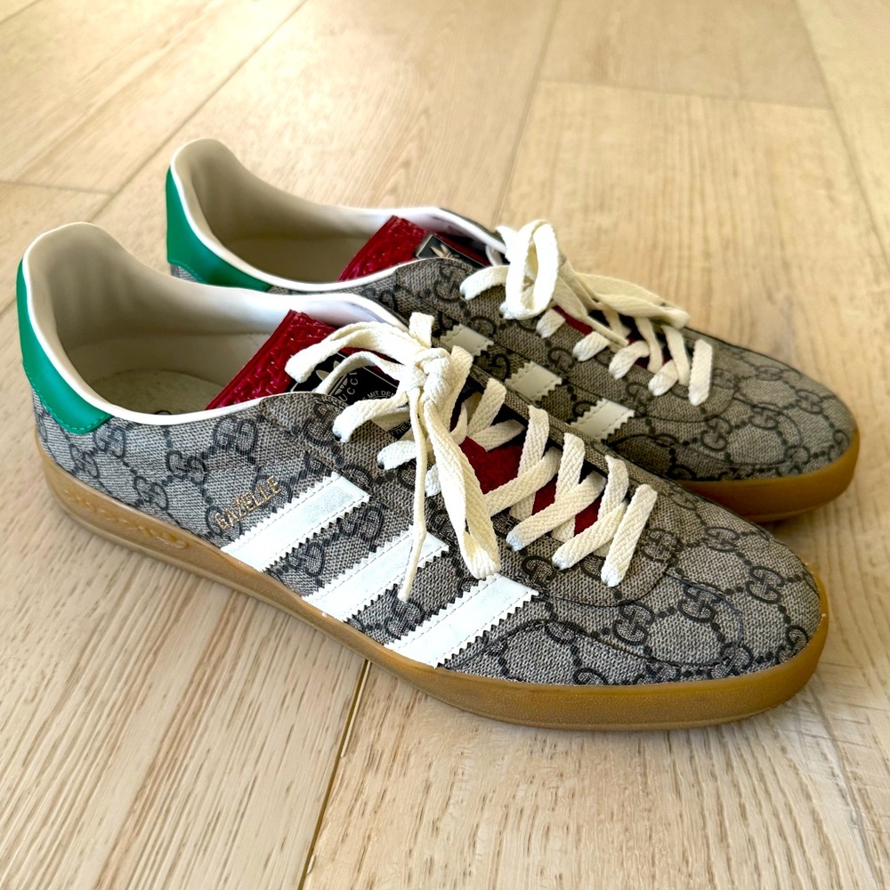 Authentic Gucci x Adidas Gazelle US 10.5